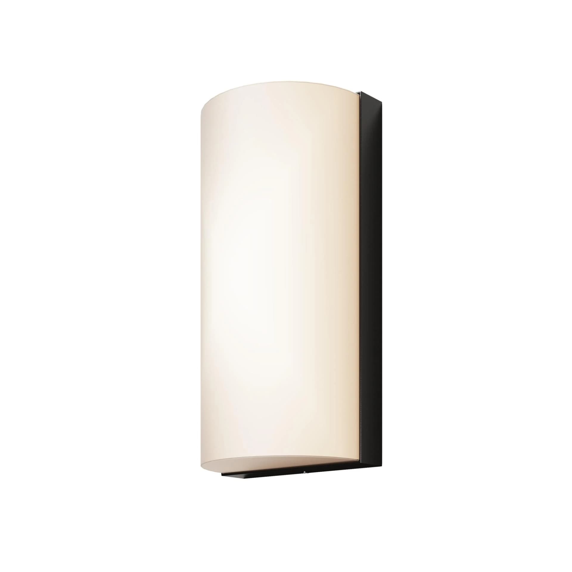 Wandleuchte BADD Graphit Aluminium Kunststoff LED