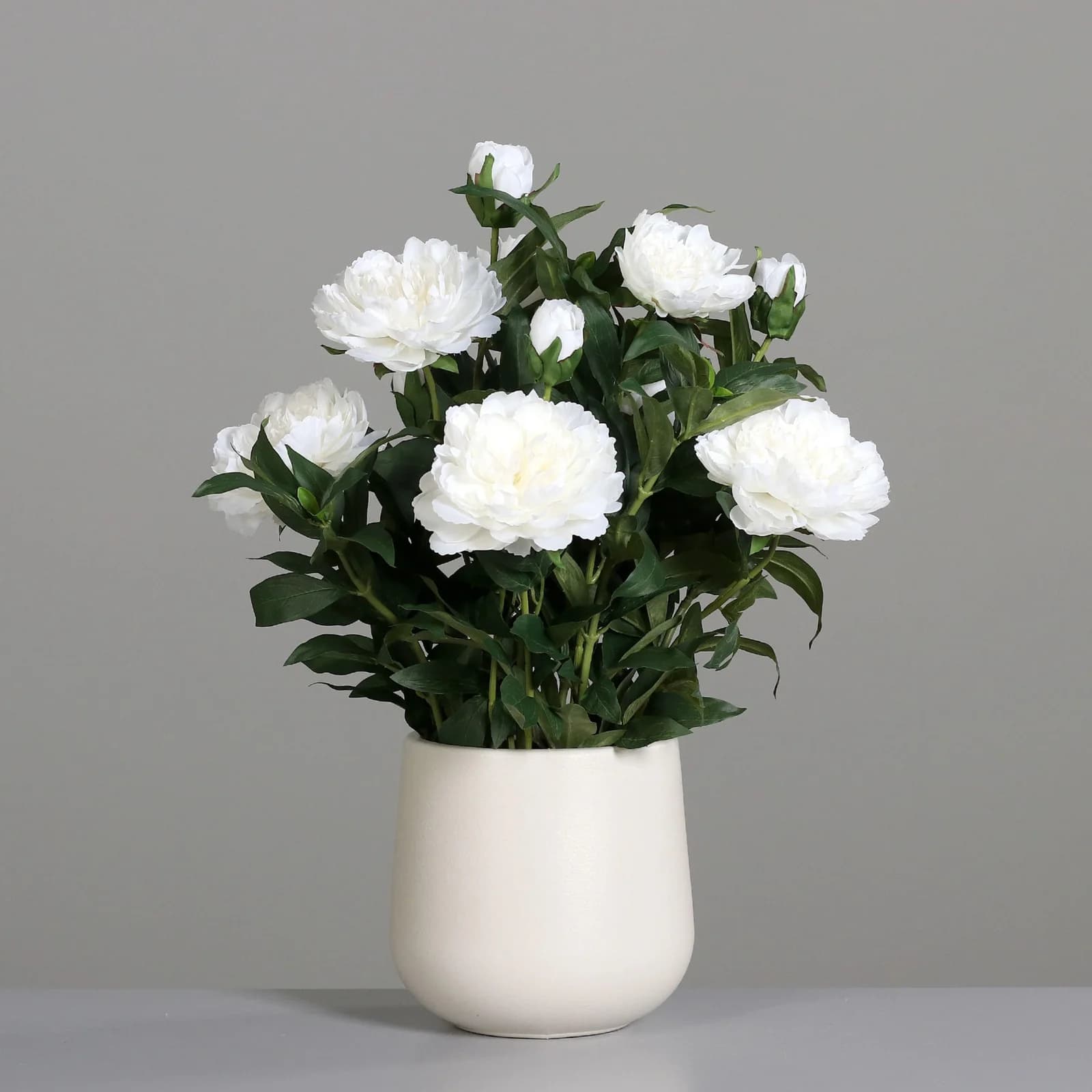 DPI Kunstblume Päonien Arrangement Creme