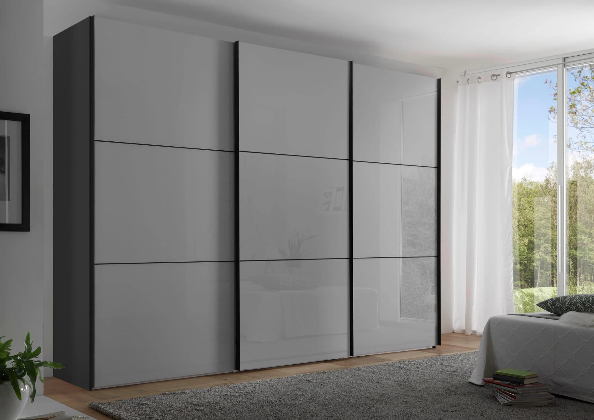 Schwebetürenschrank STAUD Includo Glas Made in Germany