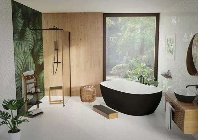 Hoesch Badewanne iSensi Oval 1900x900 Monolith Überlaufschlitz 3822.110