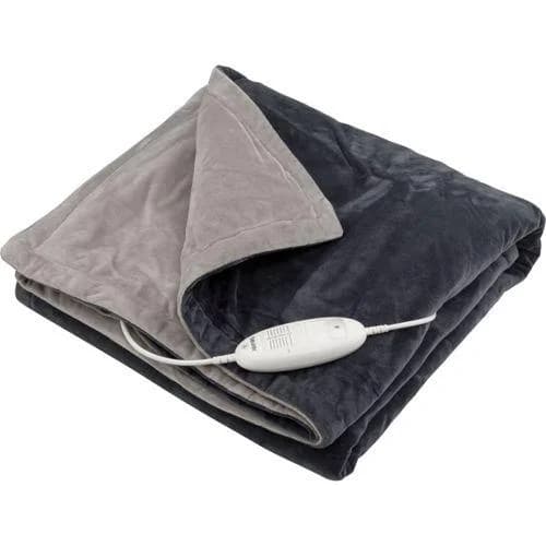 Beurer HD 75 Cosy Wärmezudecke Heizdecke dunkelgrau Microfleece