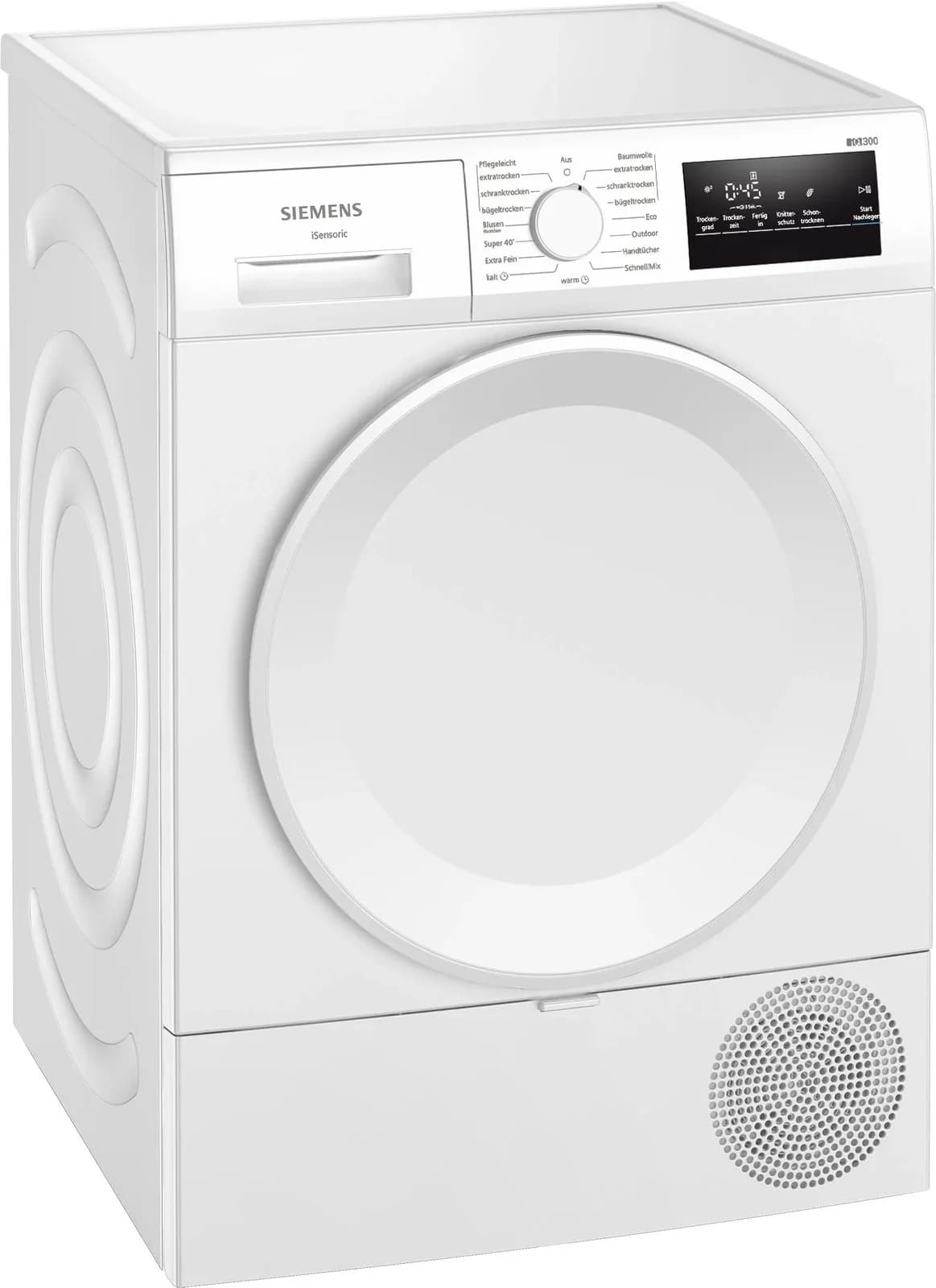 SIEMENS Wärmepumpentrockner WT43HV04 8 kg Weiß
