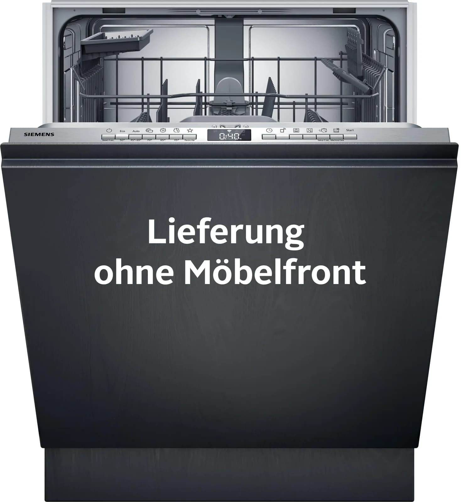 Siemens Geschirrspüler SX63EX04TE Vollintegrierbar Silber