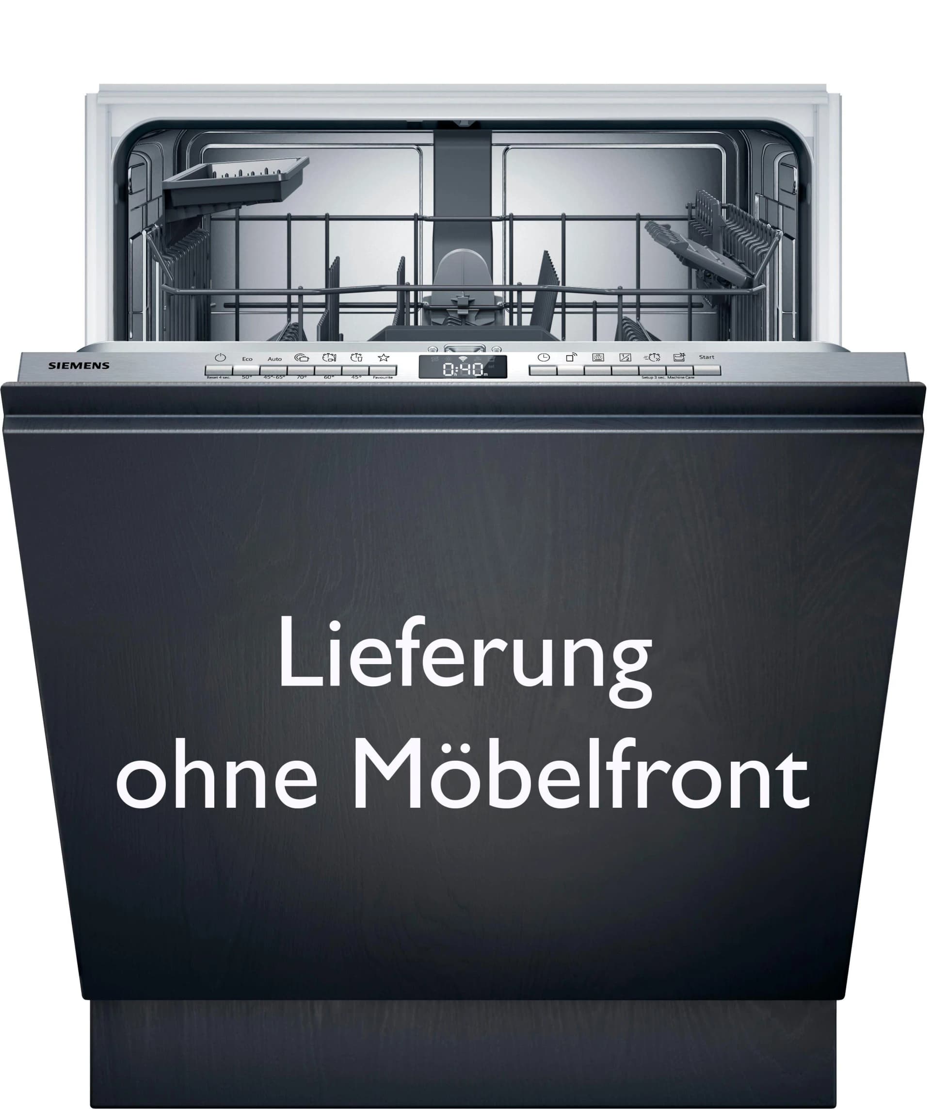 SIEMENS Geschirrspüler SN63EX22AE Vollintegrierbar Weiß