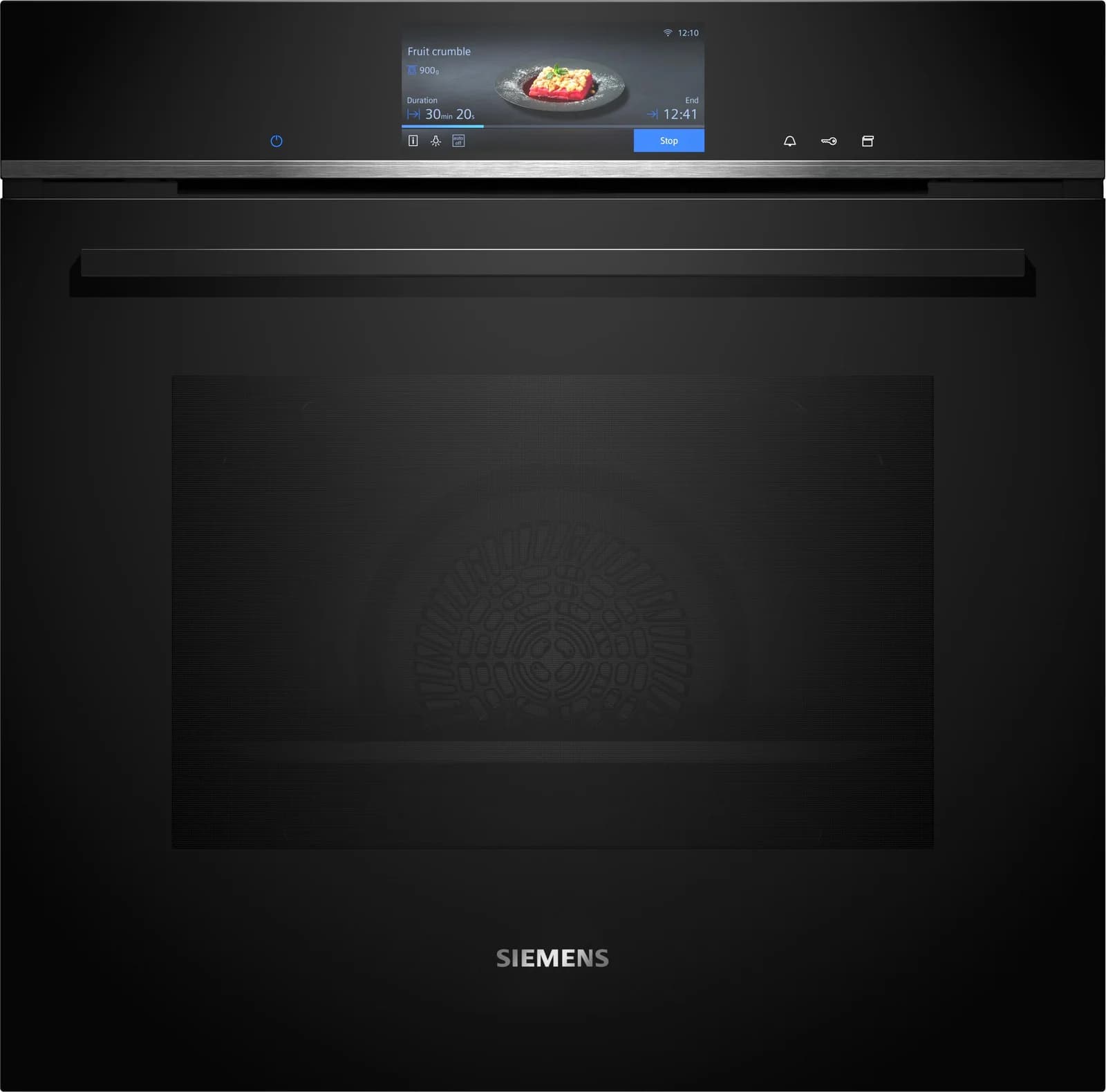 SIEMENS Dampfbackofen HS738G3B2 Schwarz 71L