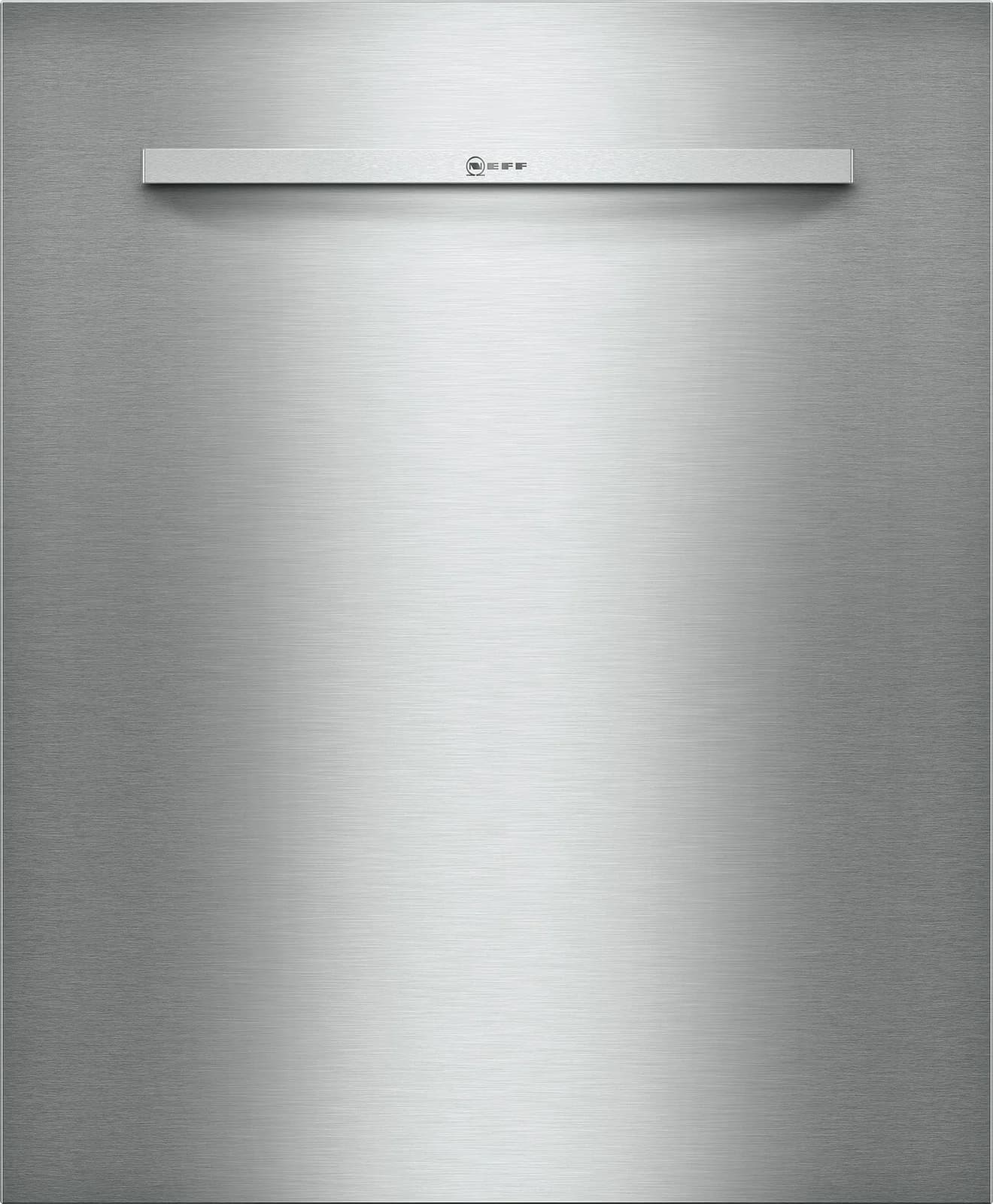NEFF Vorsatztür KU1213Z0 Silber Edelstahl für Kühlschränke