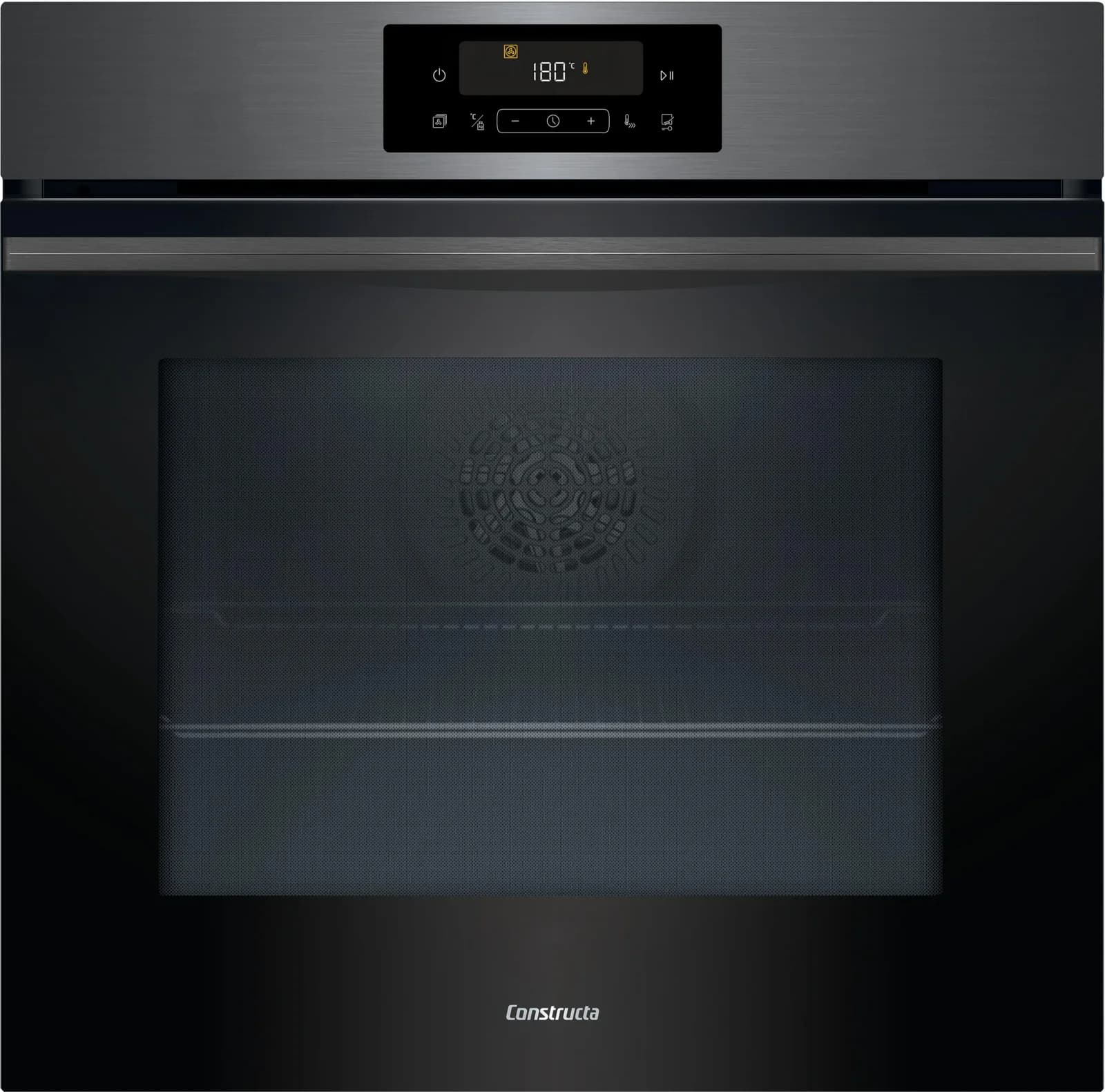 CONSTRUCTA Einbaubackofen CF3M28083 Grau AirFry Pyrolyse