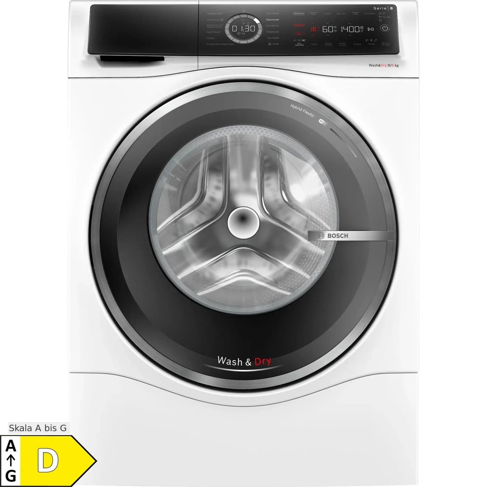 Bosch Waschtrockner WNC244070 Weiß AquaStop