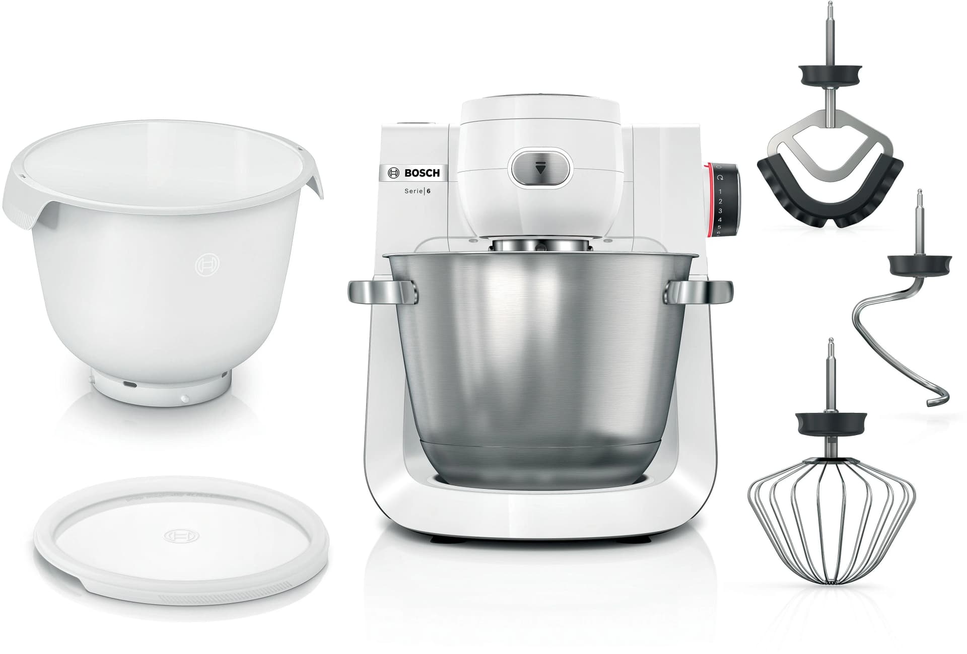Bosch Küchenmaschine MUMS6EW18 Weiß