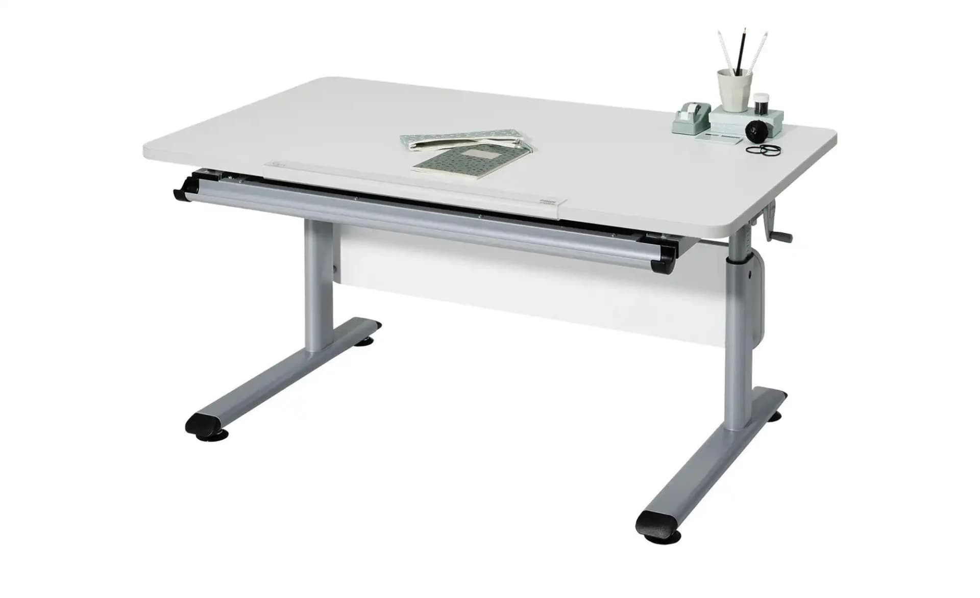 PAIDI Schülerschreibtisch Diego 120 Weiß Ergonomisch