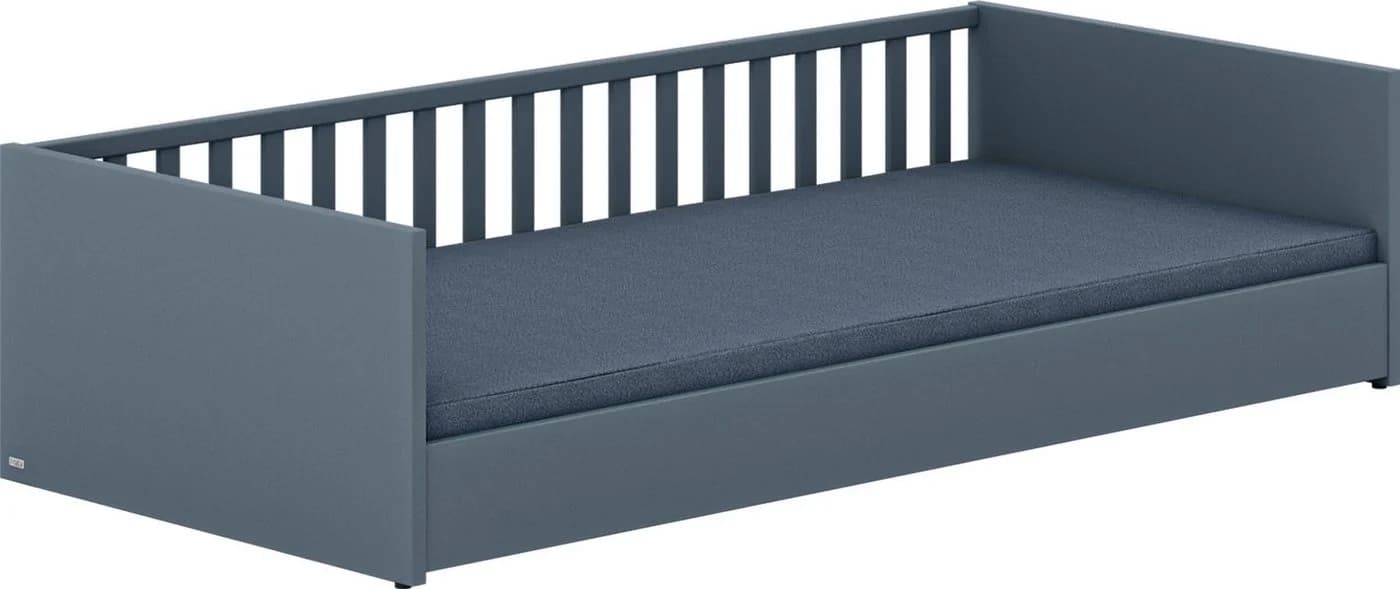 Paidi Kinderbett Little Flo Mattblau Umbaubar Bodenbett