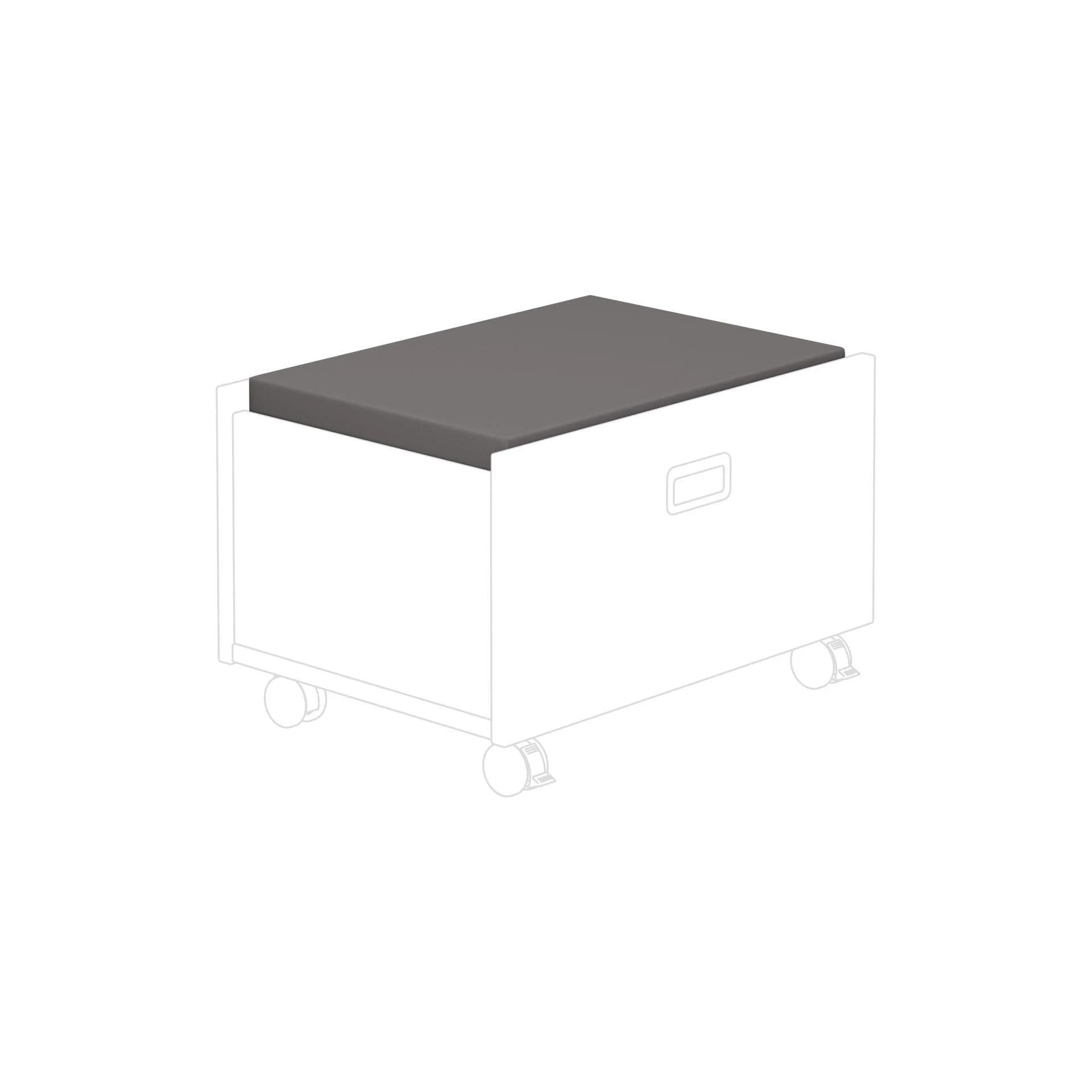 Sitzpolster PAIDI für Rollbox FIONA Grau