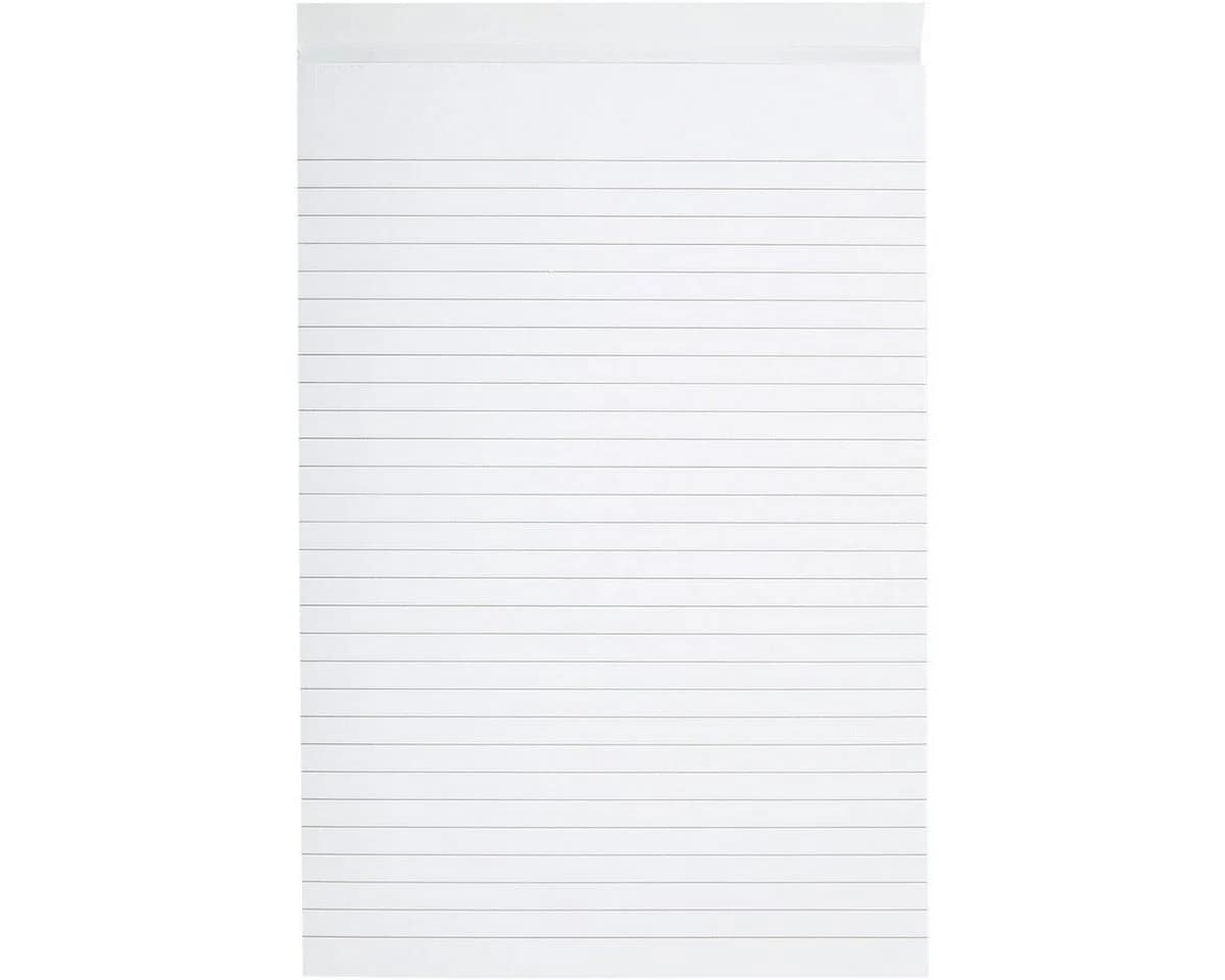 Otto Office Notizblock Briefblock A4 Liniert Weiß