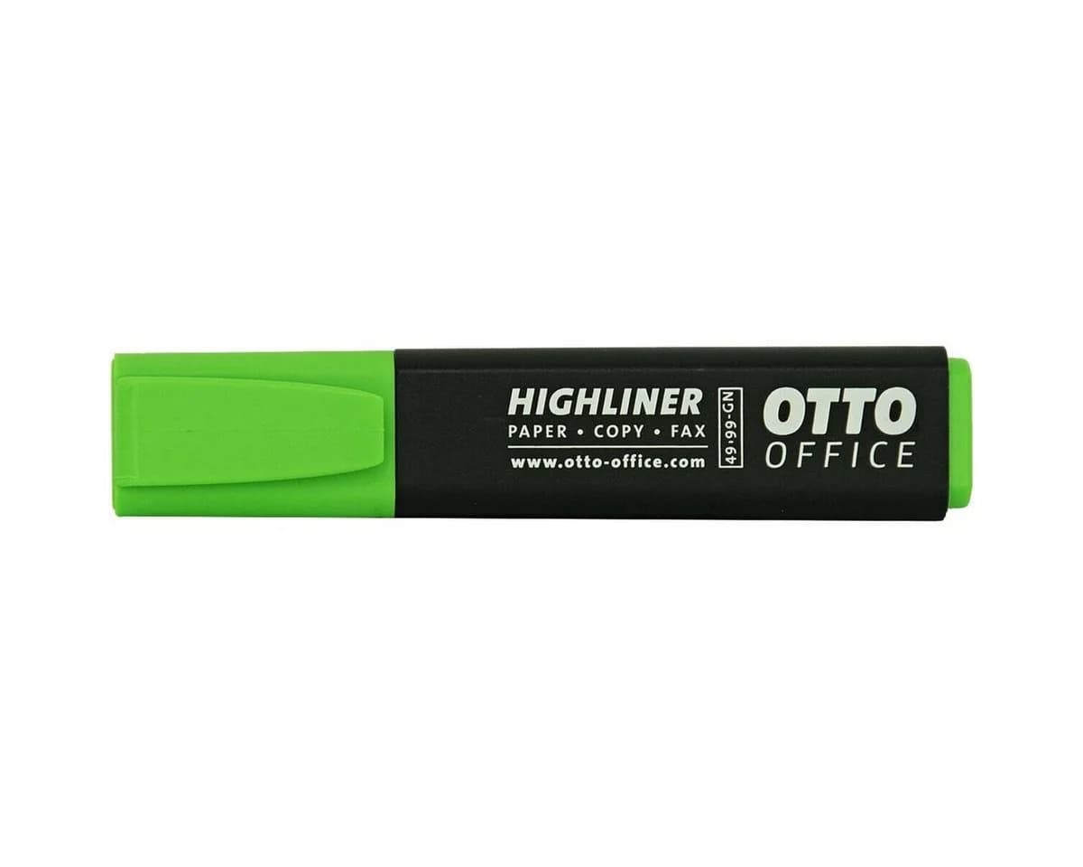 Otto Office Textmarker Highliner Grün Keilspitze