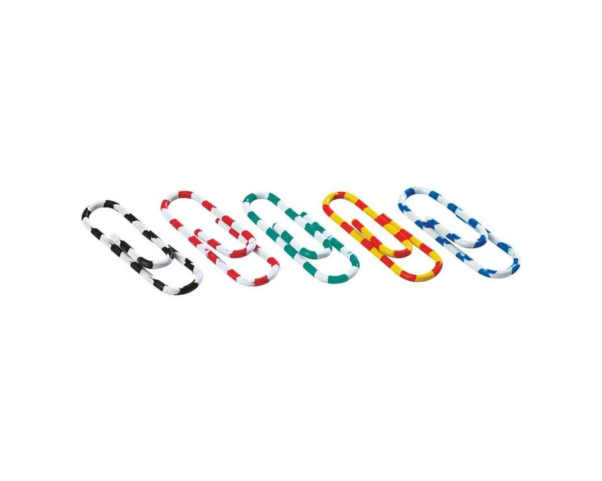 Otto Office Büroklammer 28 mm Bunt Zweifarbig Gestreift