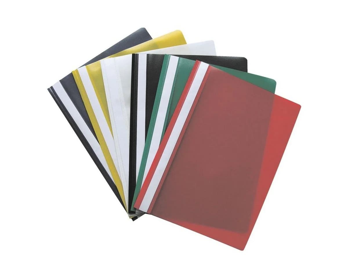 Otto Office Schnellhefter DIN A4 Orange Transparent 200 Blatt