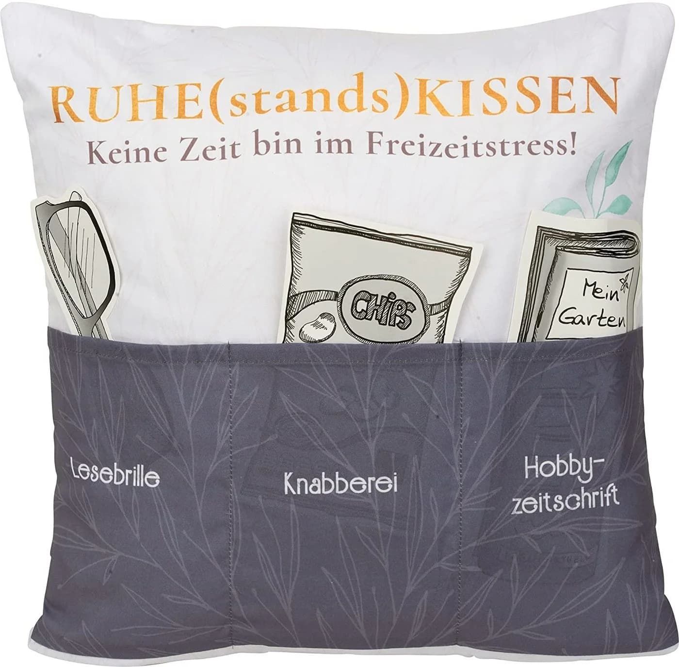 HERGO Creation Dekokissen Sofahelden Ruhestandskissen