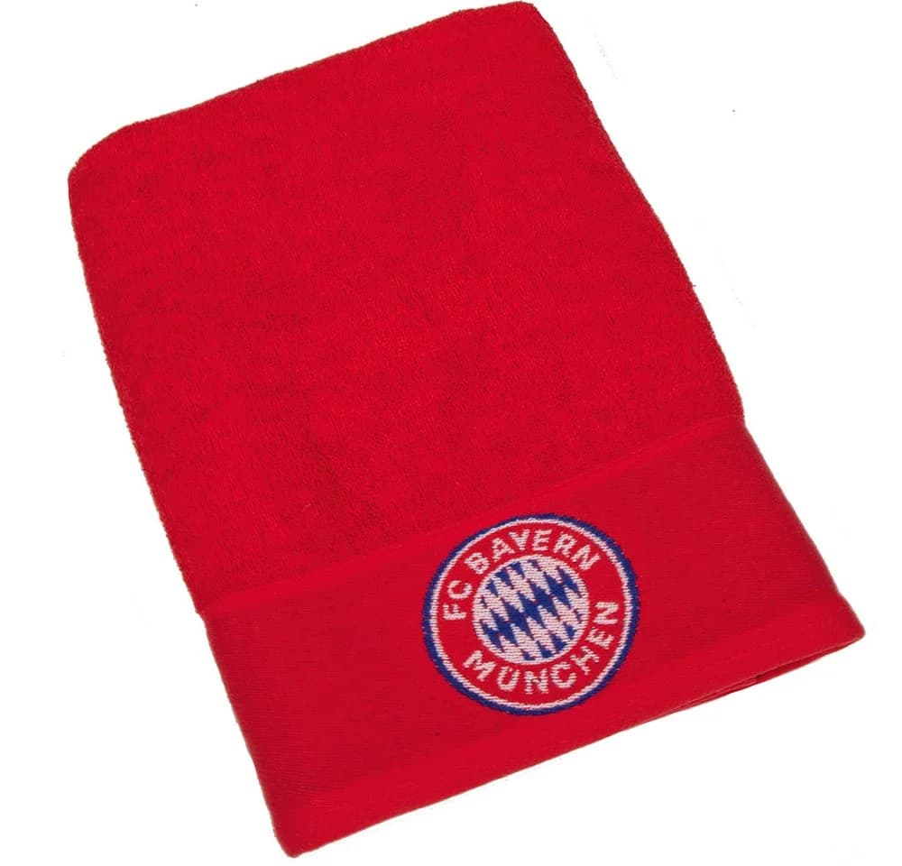 FC Bayern München Duschtuch Rot FC Bayern München Logo