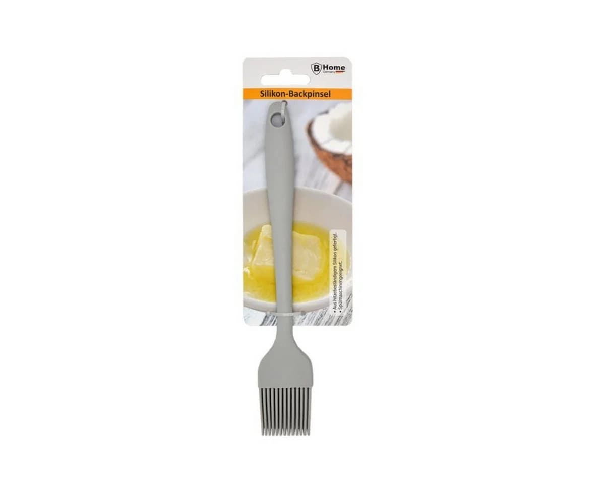 B-Home Silikon Backpinsel 20 cm - Hitzebeständig & Fusselfrei