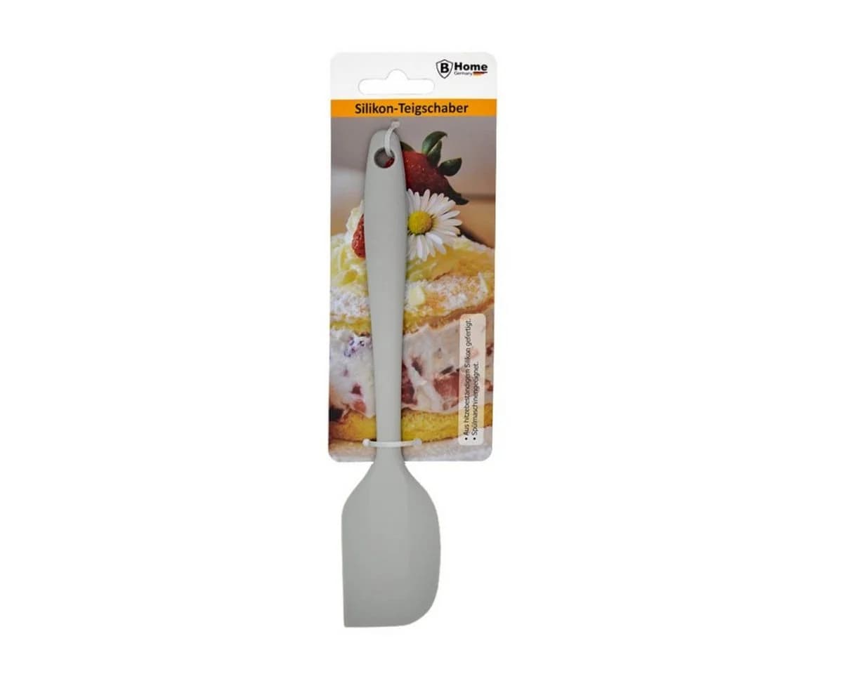 B-Home Teigschaber Silikon Grau 20 cm