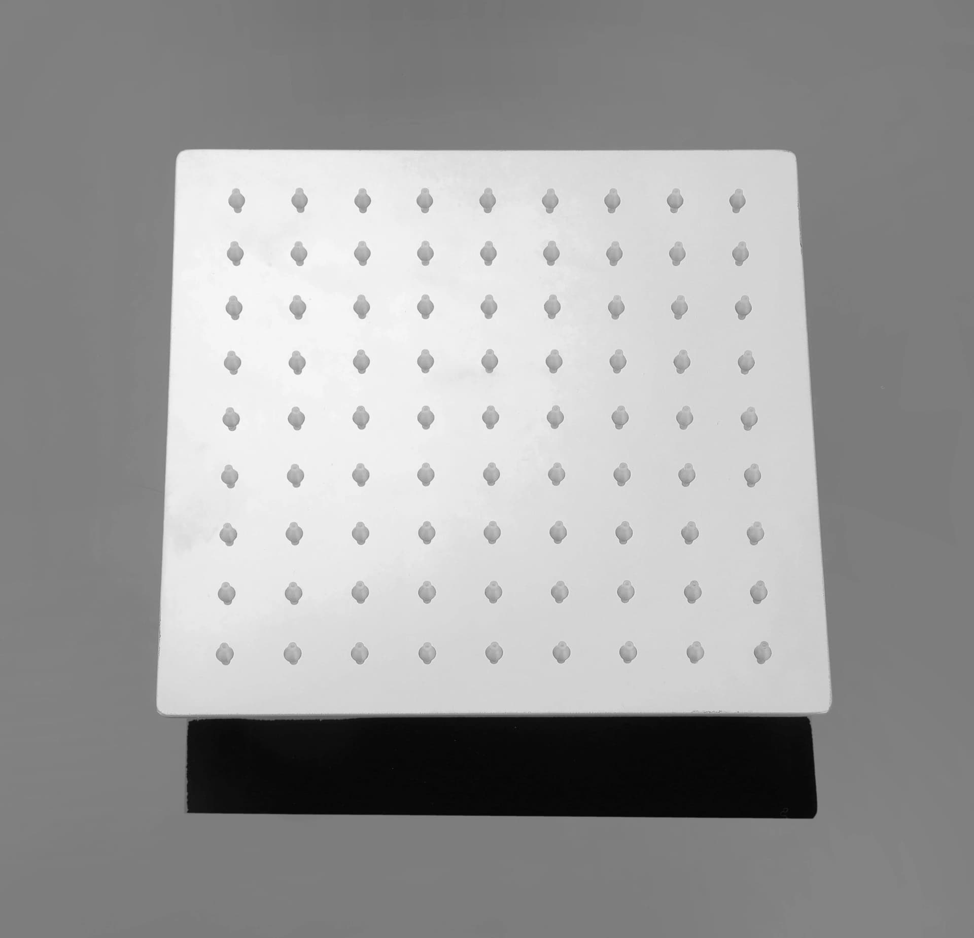 MARWELL Kopfbrause Silber Edelstahl 20x20 cm Quadratisch
