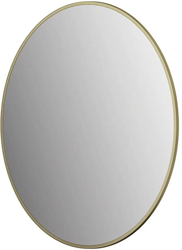 Talos Badspiegel Picasso Gold Ø 60 cm Aluminiumrahmen