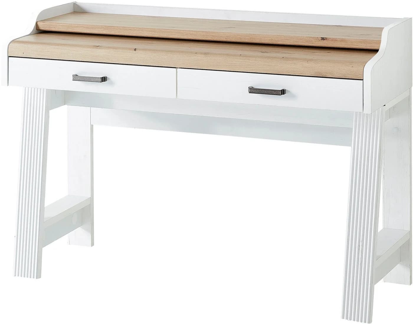 Konsolentisch INNOSTYLE Weiß Pinie Hell Artisan Eiche Ausziehbar