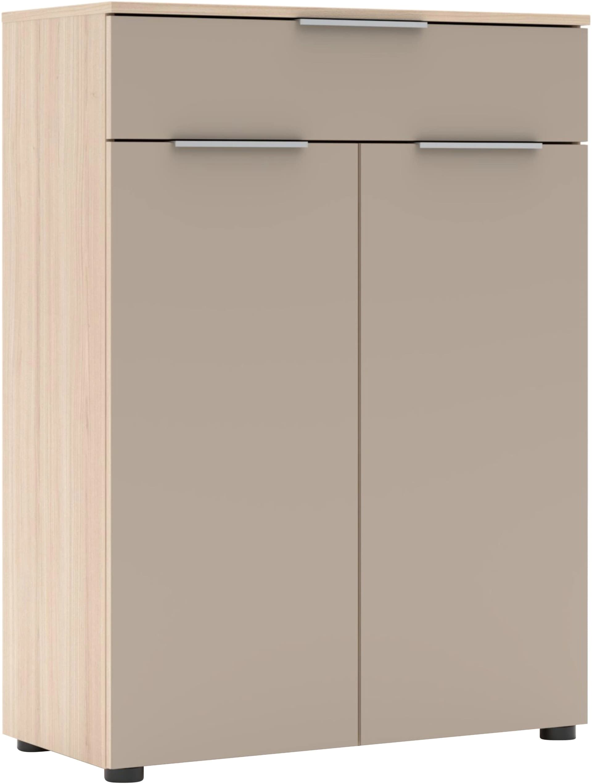 Aktenschrank INNOSTYLE Büroschrank Santorin 2-Türig 1 Schubkasten