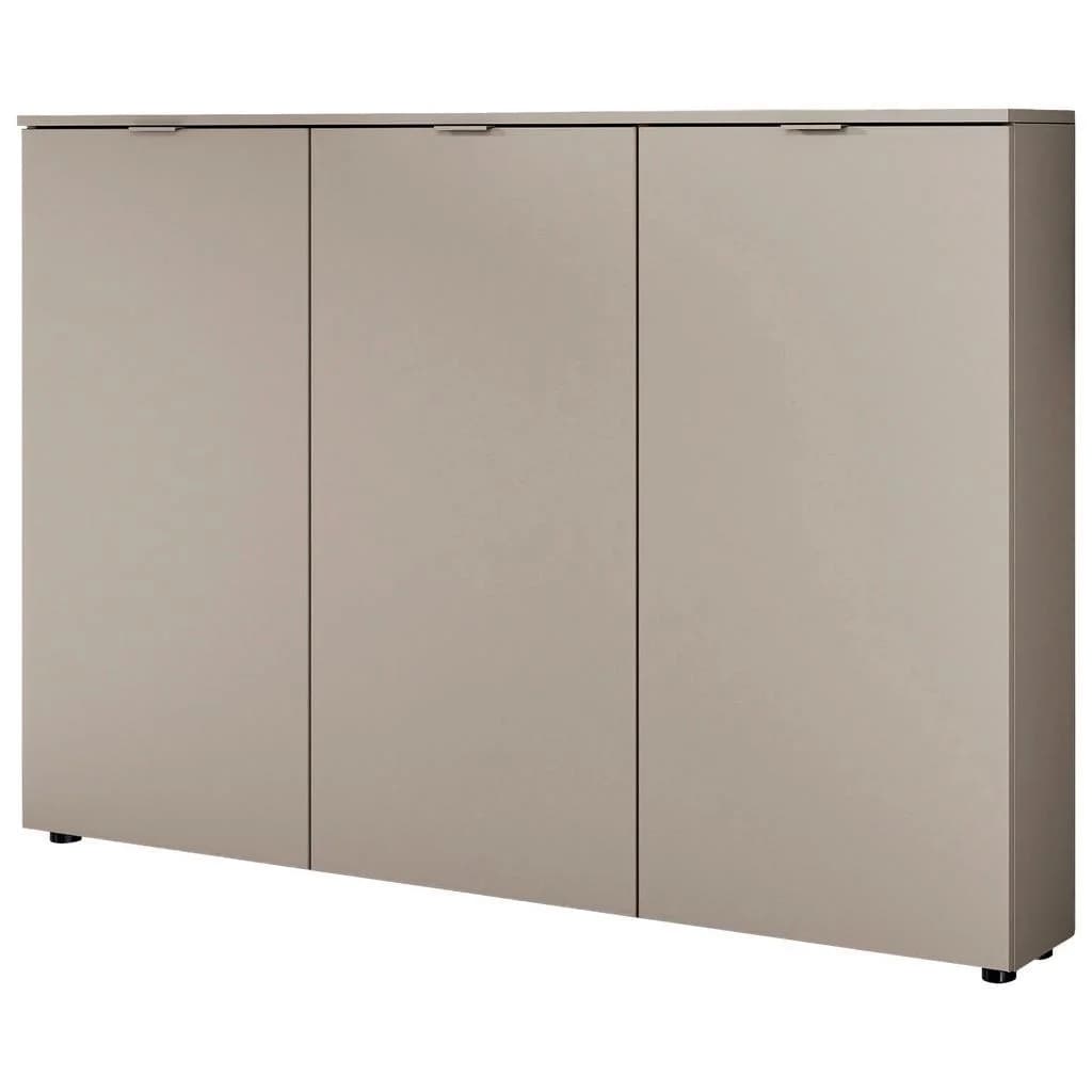 Livetastic Schuhschrank Taupe/Beige 8 Fächer Holzwerkstoff
