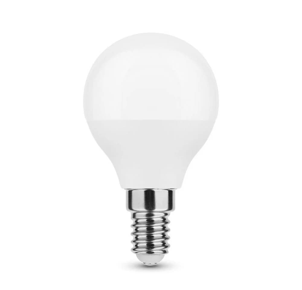 Aigostar LED-Leuchtmittel 6W E14 G45 Milchglas 5er Set Warmweiß