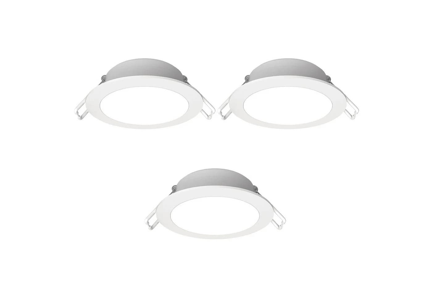 Aigostar LED Einbauleuchte 3er Set 4.8W Kaltweiß IP65