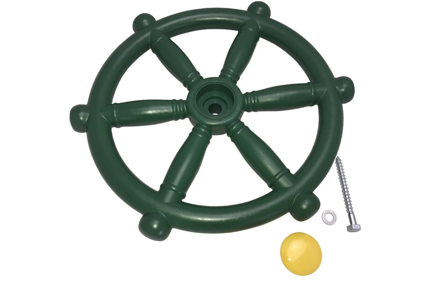 Loggyland Spielturm-Erweiterung Spielplatz Piratenlenkrad Ø 30 cm