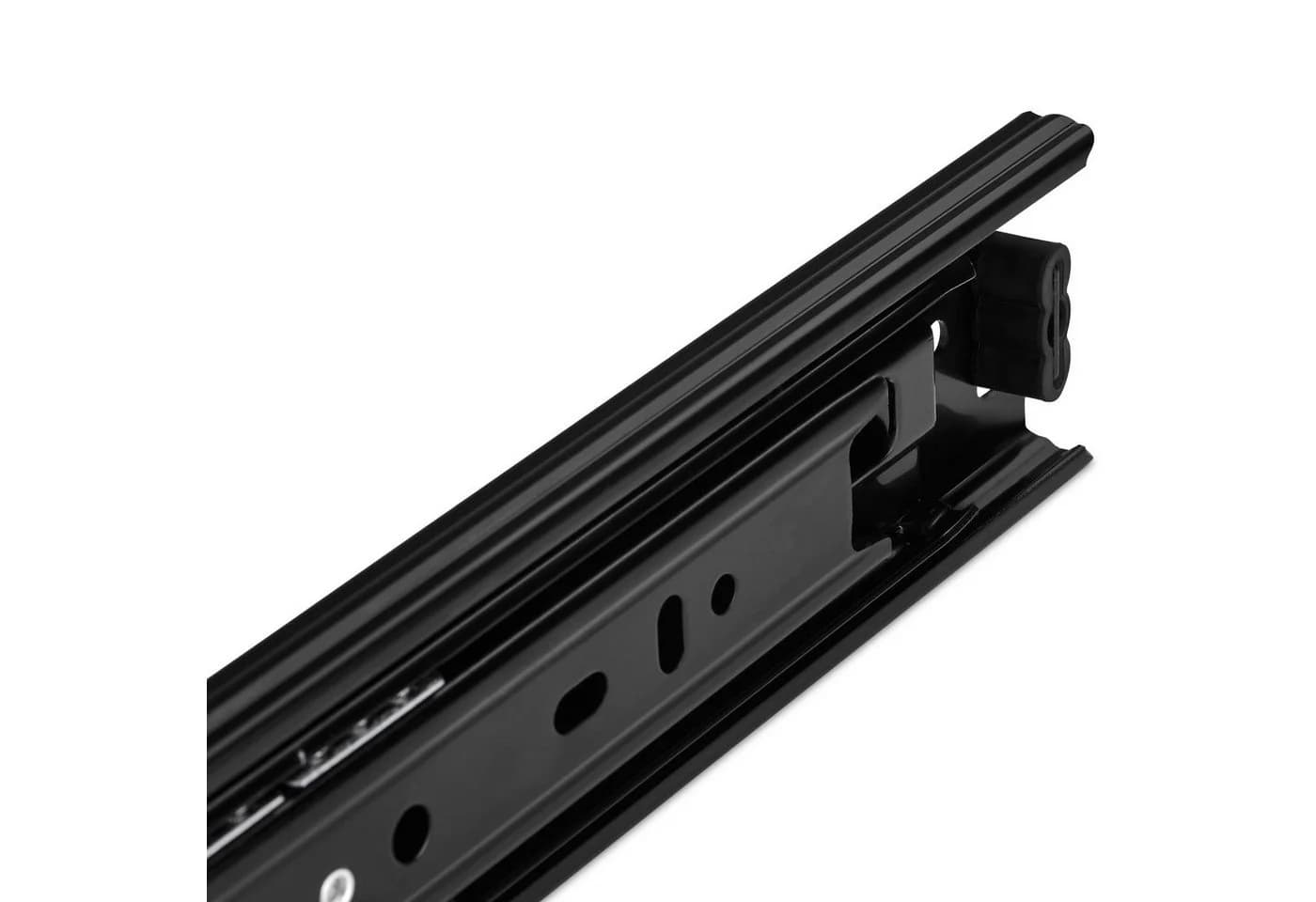 SO-TECH® Vollauszug Schwarz 45 kg Tragkraft Kugelgelagert