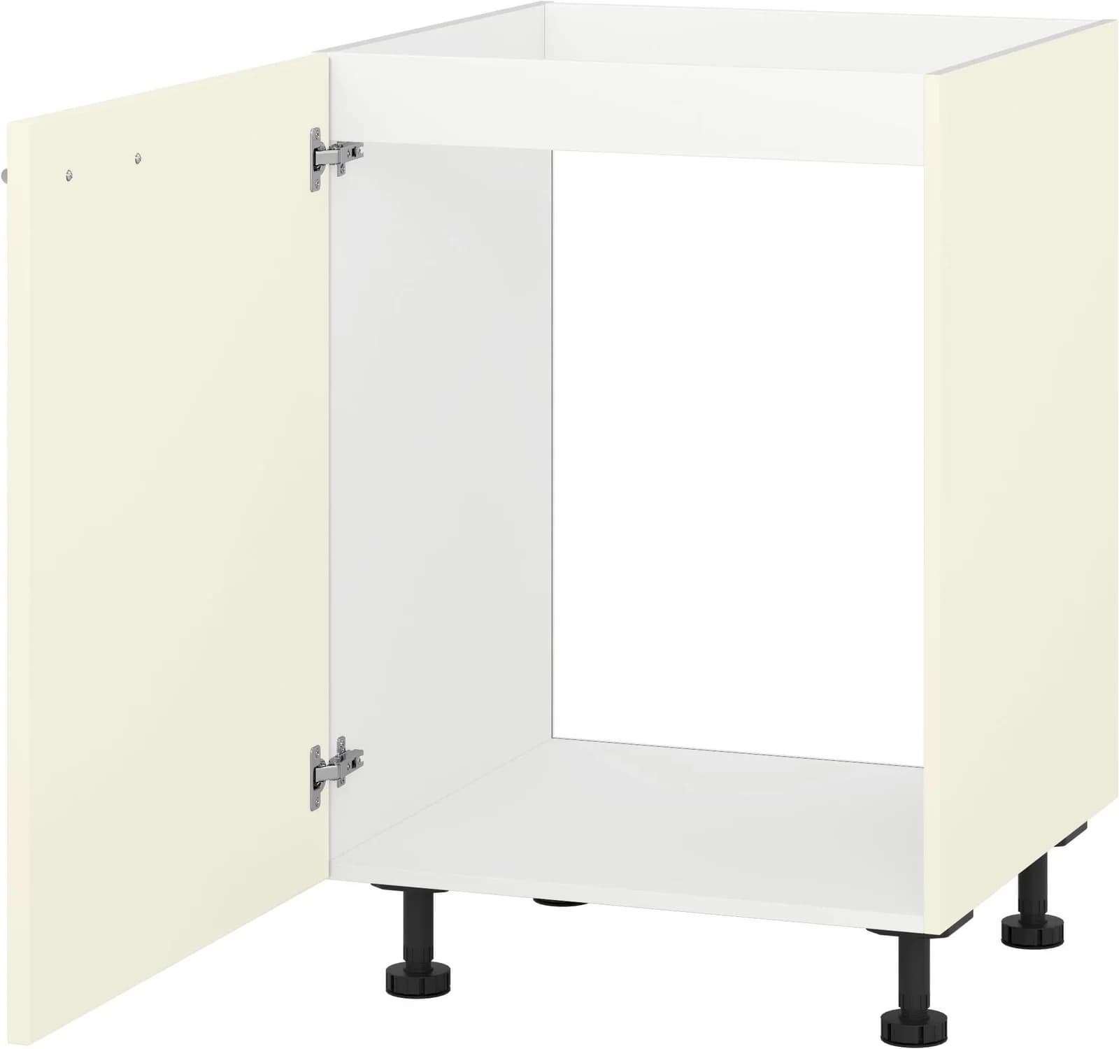 Spülenschrank KOCHSTATION KS-Scafa Beige Nussbaum