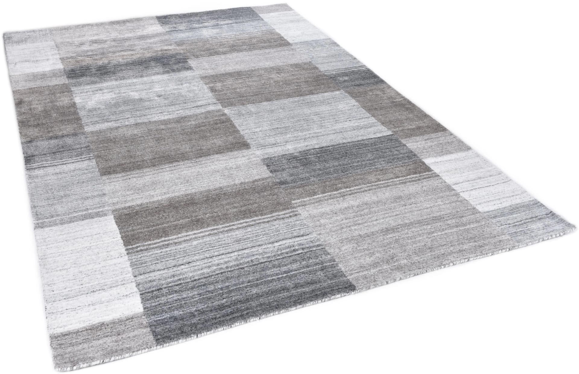 THEKO Teppich Montana Luxury 928-15 Beige Viskose Handgewebt