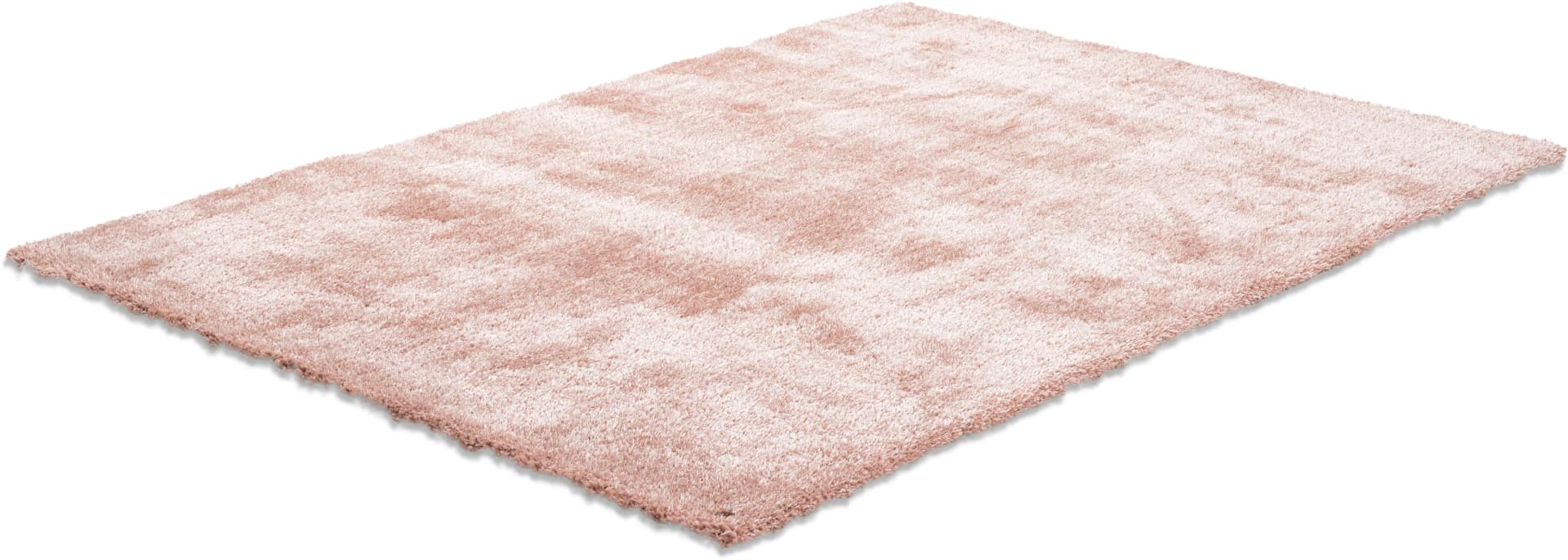 Hochflor-Teppich TOM TAILOR HOME Soft Hellbraun Kunstfaser