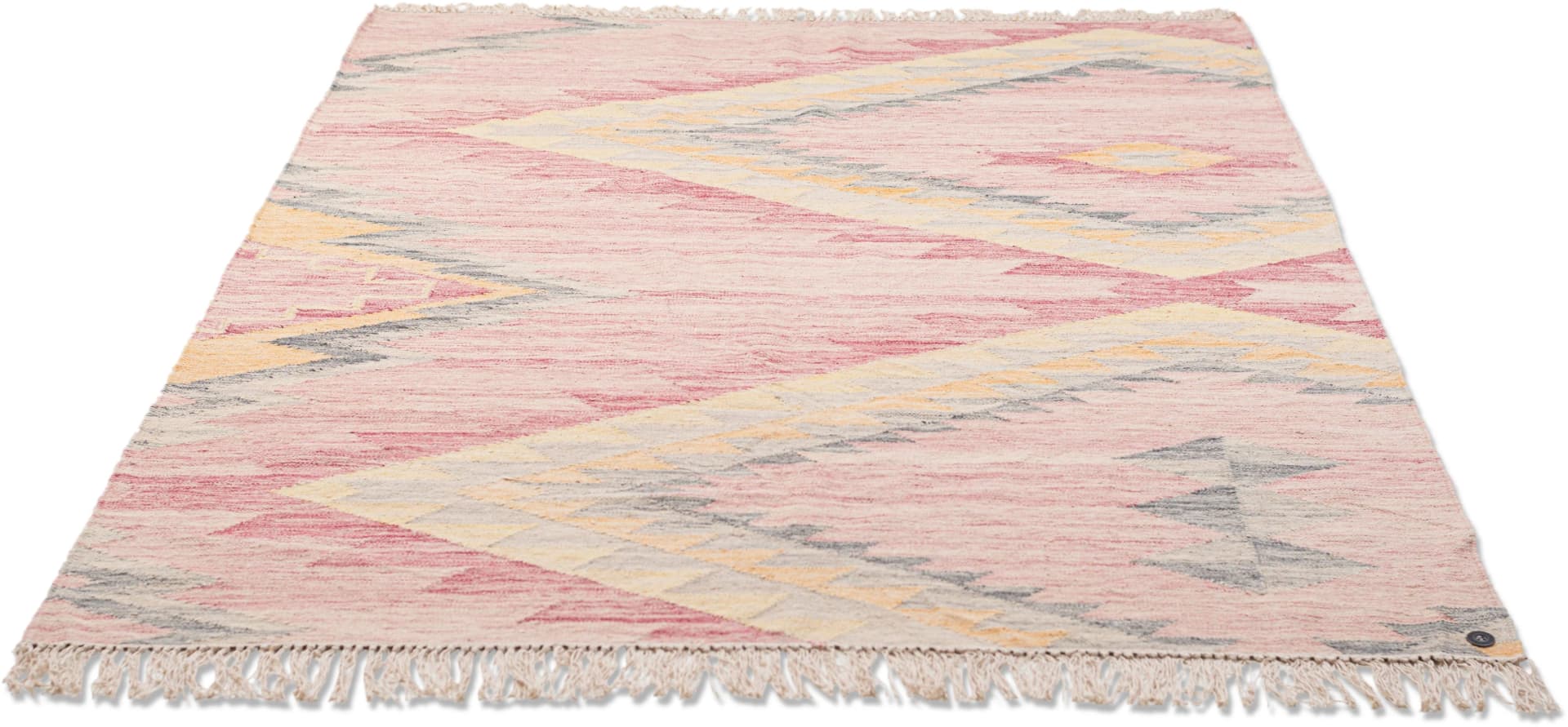 Wollteppich Boho Vintage Lila