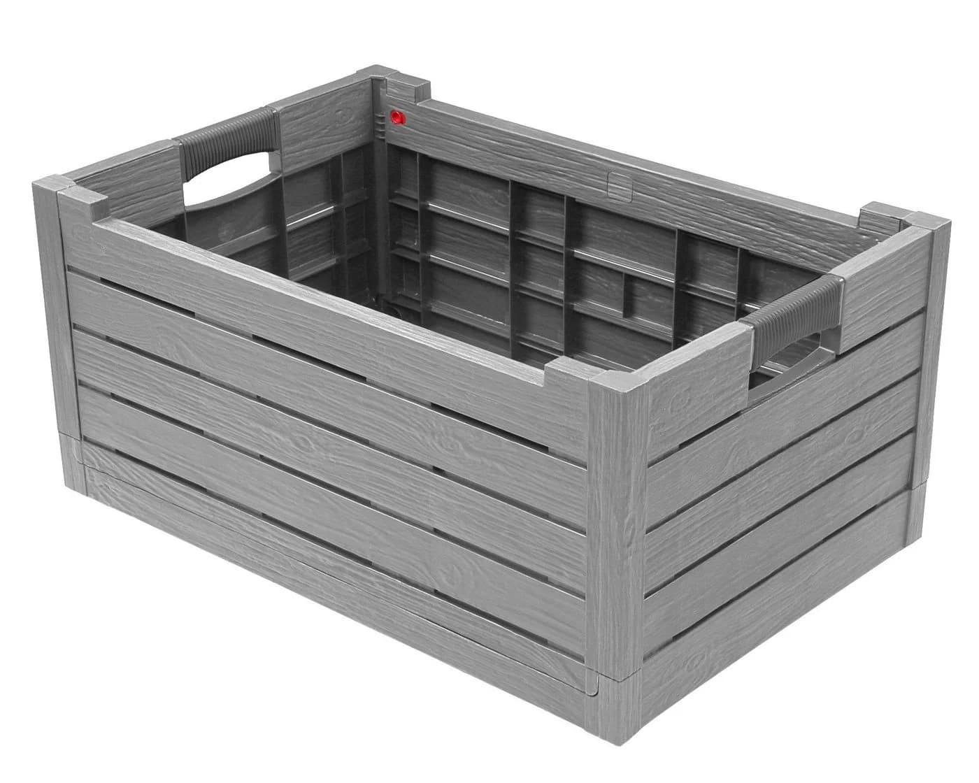 ONDIS24 Klappbox Florida Grau Faltbarer Transportkorb 50l