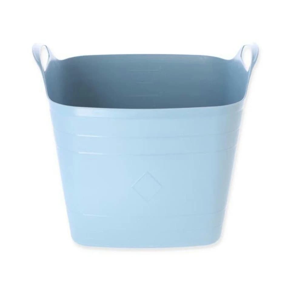 ONDIS24 Aufbewahrungskorb Flexi Tub 40 Liter Blau mit Füllstandsanzeige