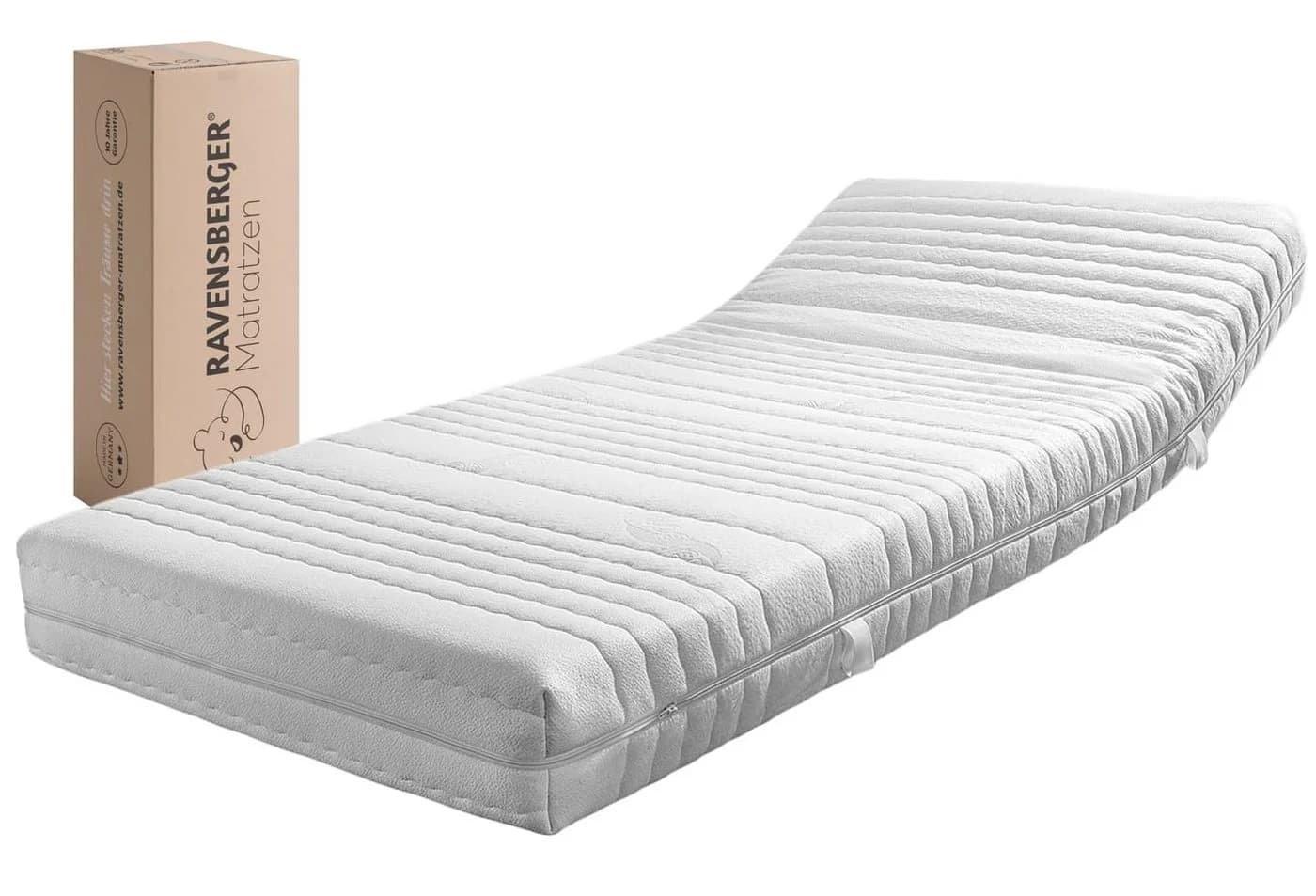 Ravensberger Matratze Latexmatratze H3 80x200 cm Naturkautschuk