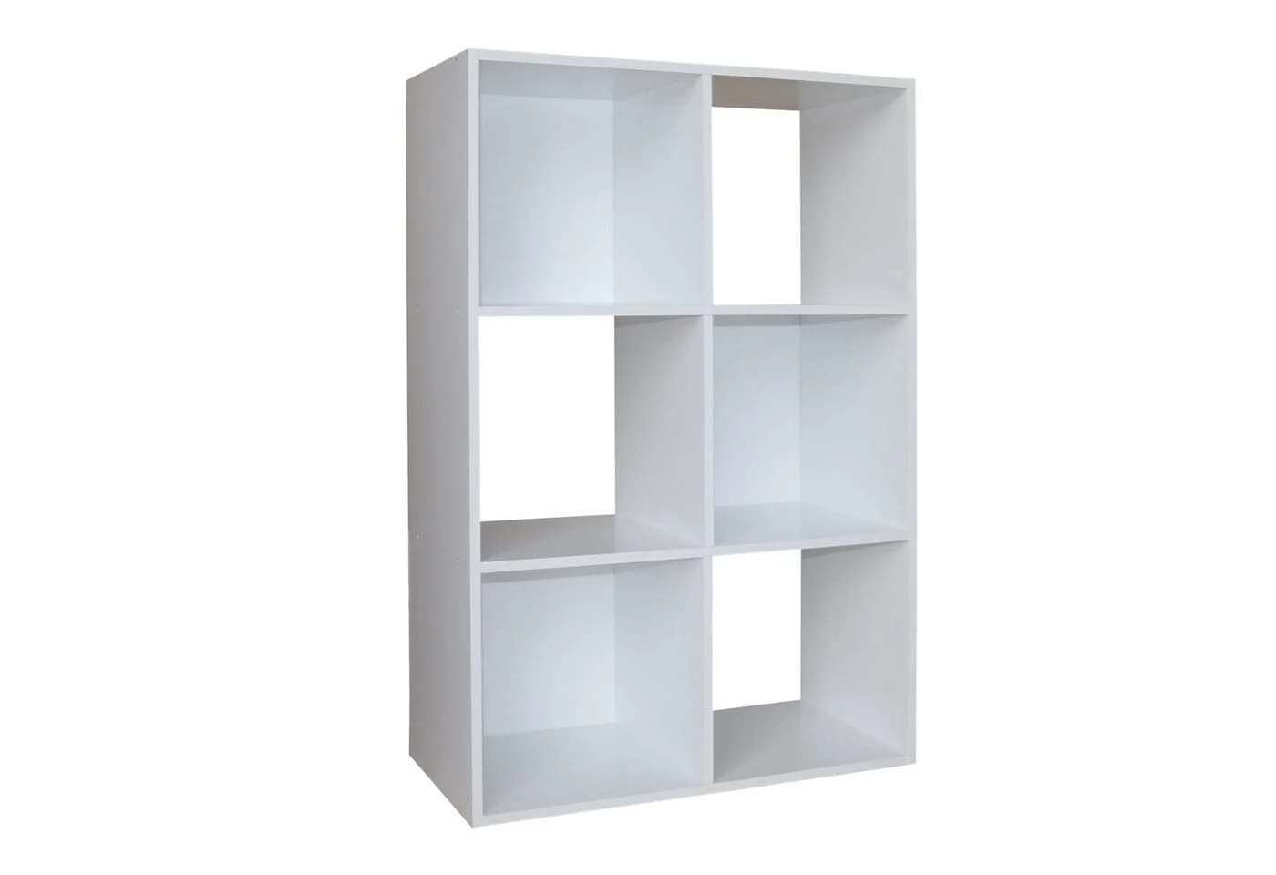 HTI-Living Standregal Weiß 6 Fächer