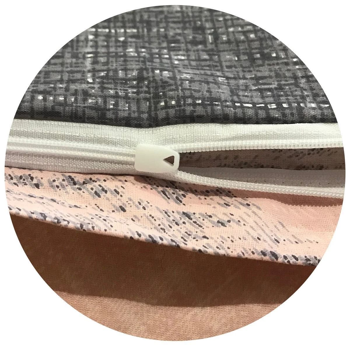 Buymax Wendebettwäsche 100% Baumwolle Renforcé Blau/Weiß