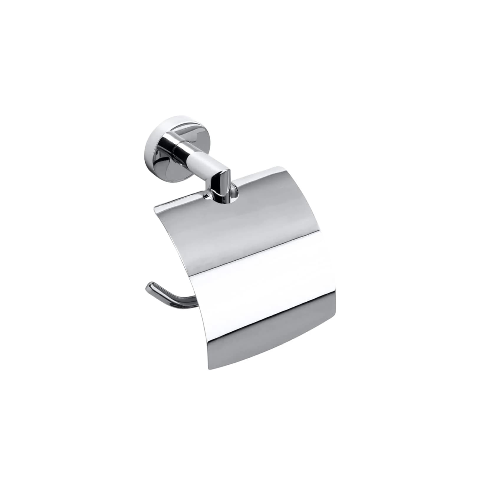 Brillantbad BOMEGA Papierrollenhalter mit Deckel Chrom