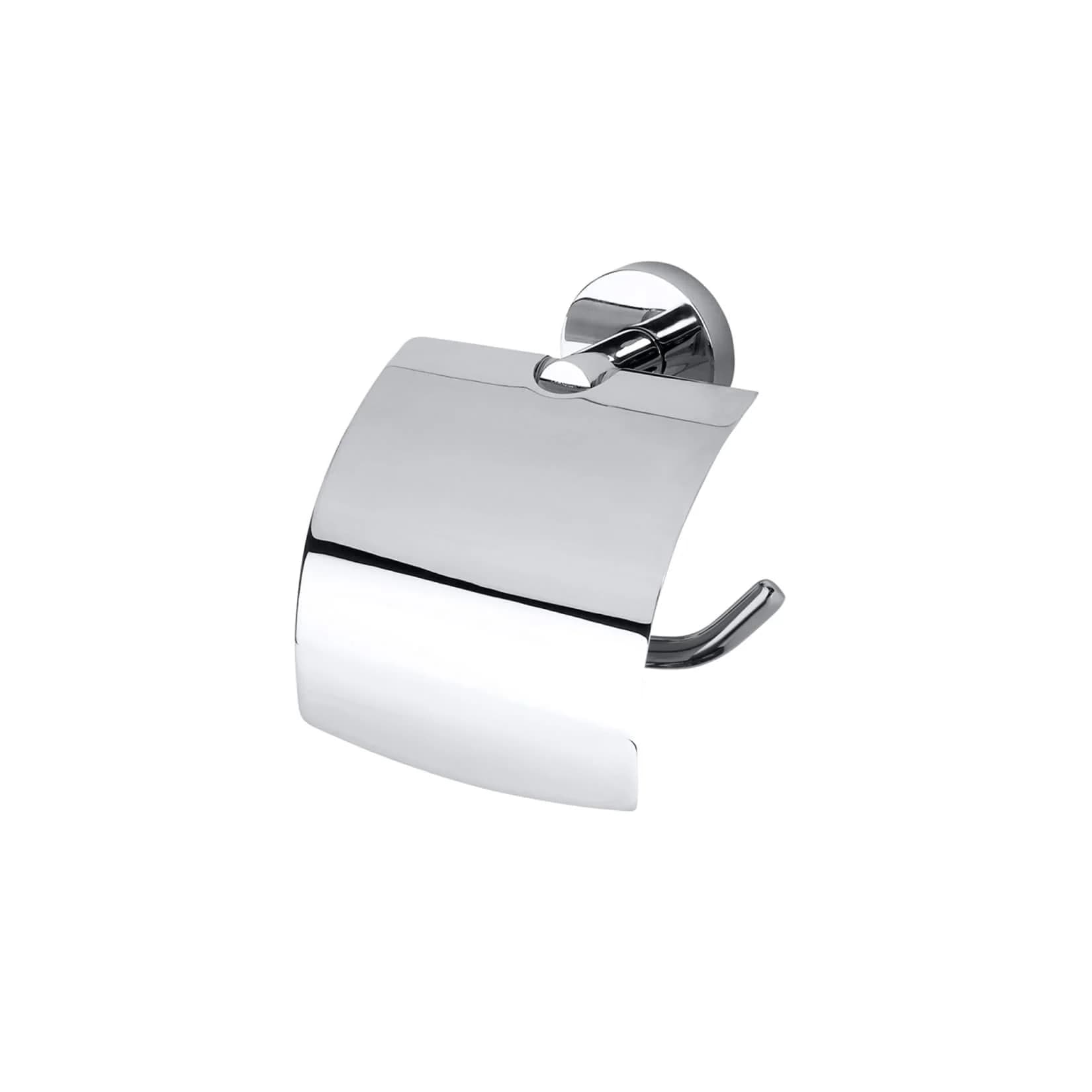 Brillantbad BOMEGA Papierrollenhalter Messing Chrom Poliert