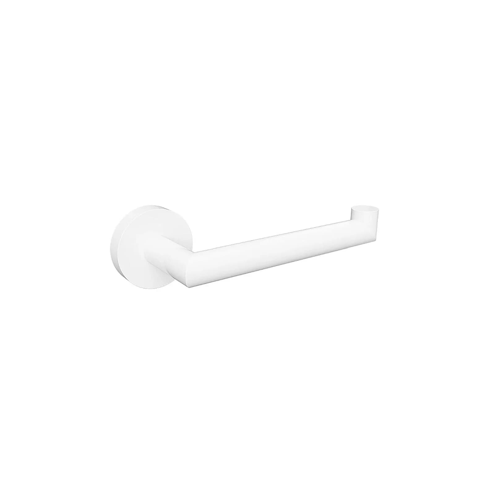 Brillantbad WHITE Papierrollenhalter Messing Weiß