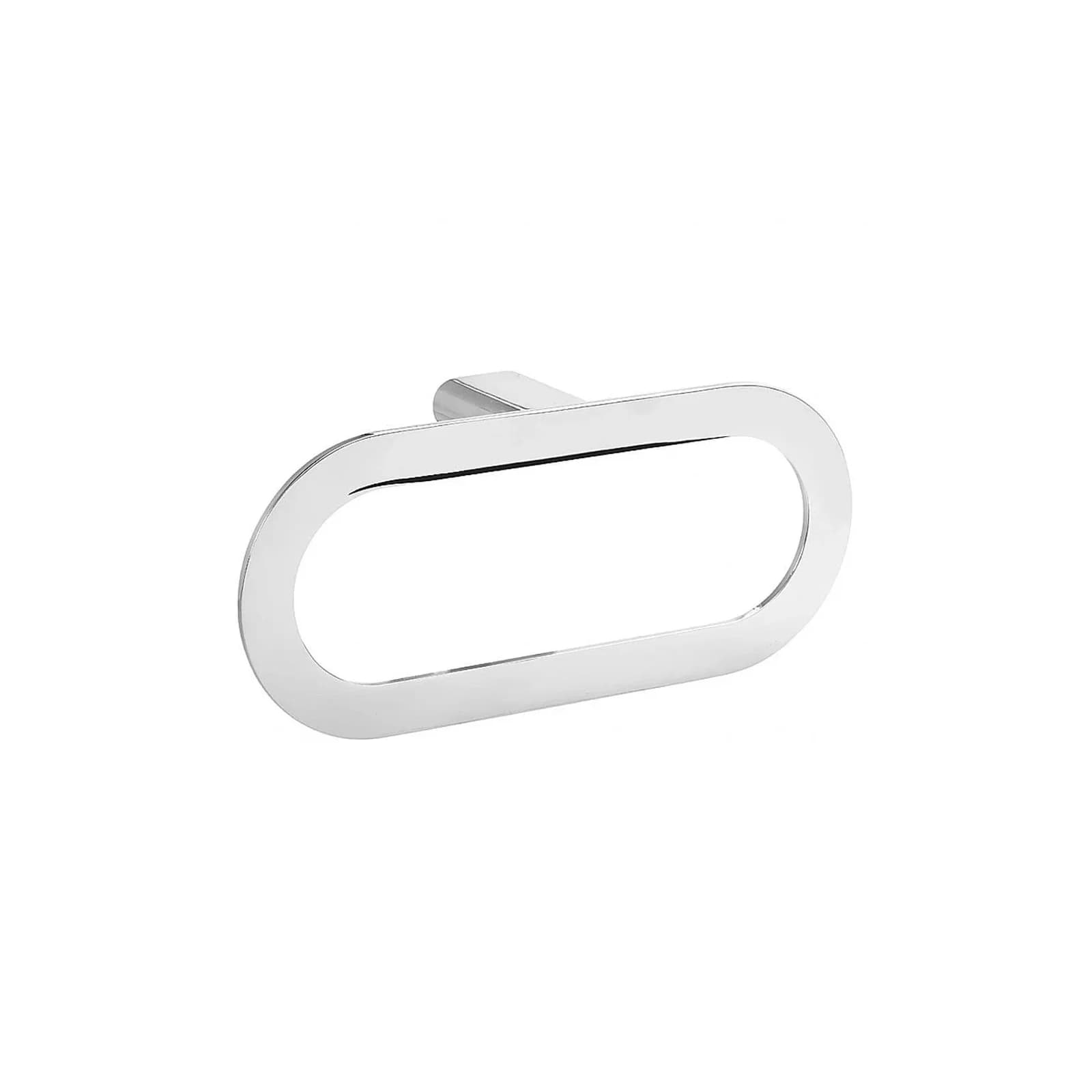 Brillantbad BORGANIC Handtuchring Edelstahl Poliert