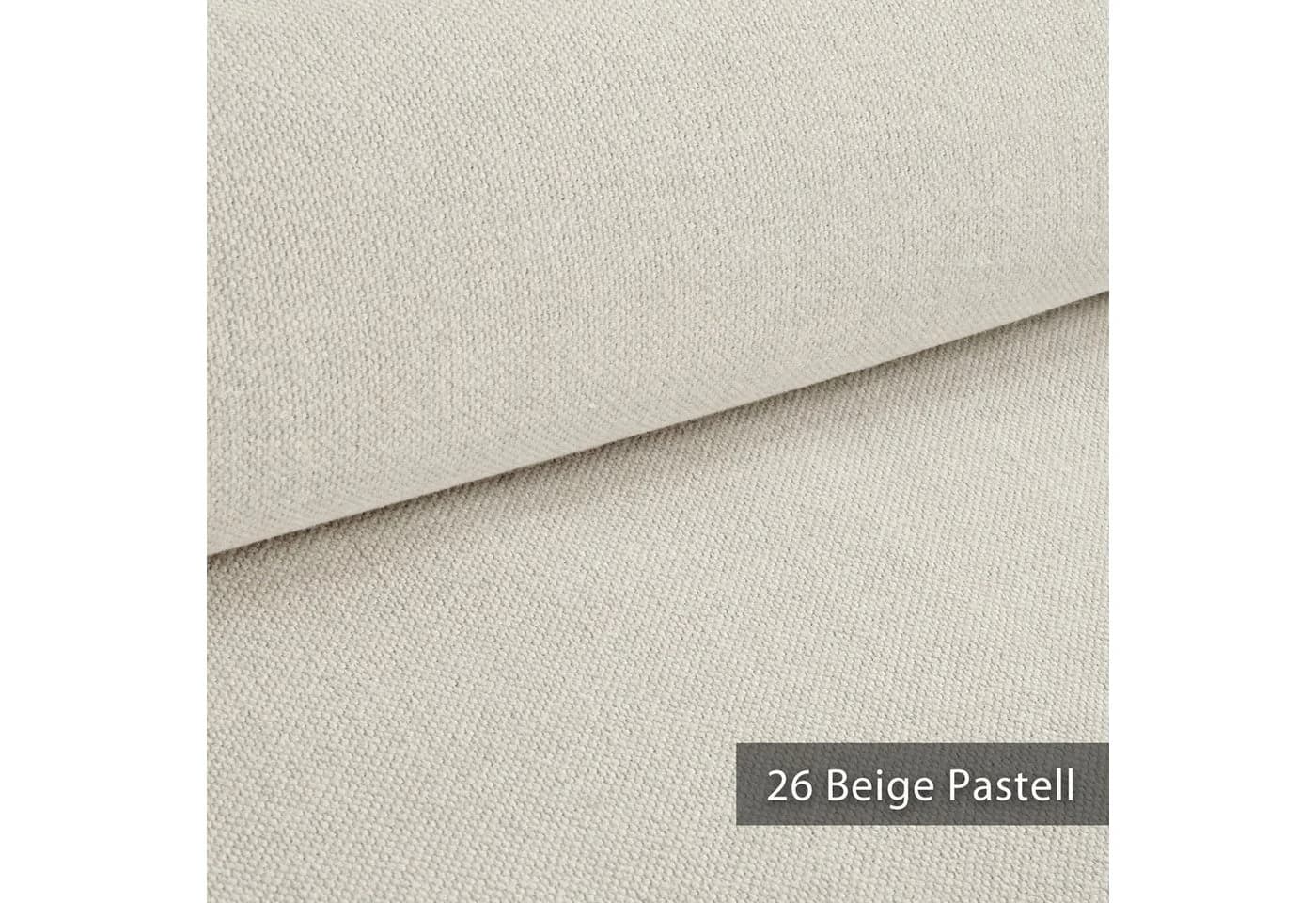 novely® Stoff exquisit REVELLO Weicher Polsterstoff mit Baumwollanteil, Schwer Entzündbar, Robust, Abriebfest, Meterware, 1lfm