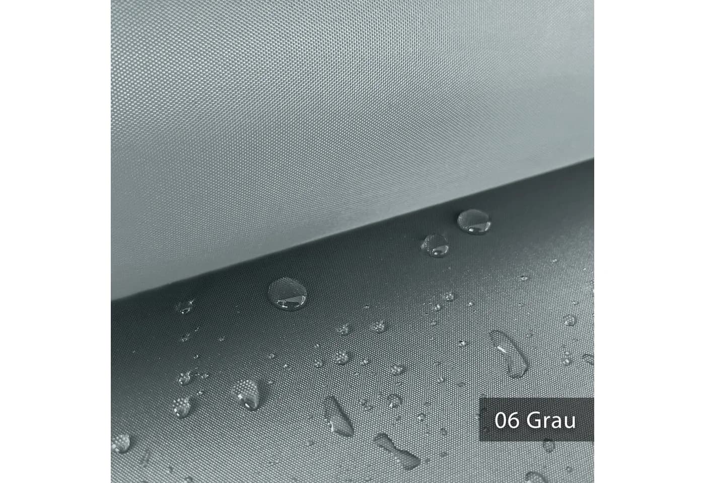 novely® OXFORD LIGHT Stoff Grau Wasserabweisend Polyester Meterware