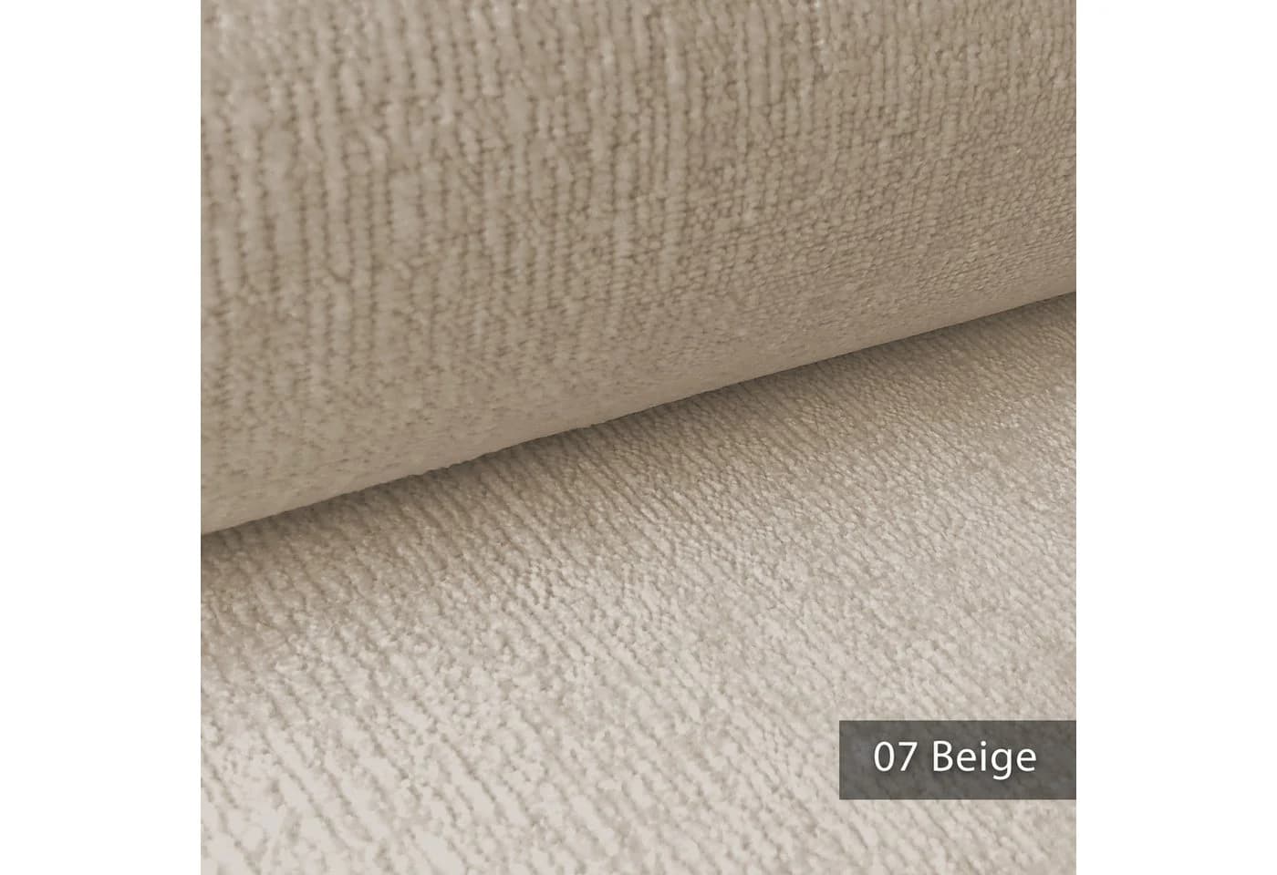 novely® Stoff PERU Weicher Polsterstoff Möbelstoff Chenille-Stoff Meterware 1lfm Beige
