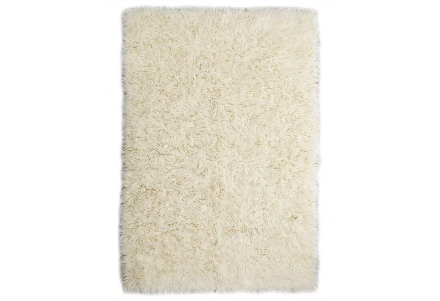 Steffensmeier Wollteppich Flokati 1500 Rechteckig Beige